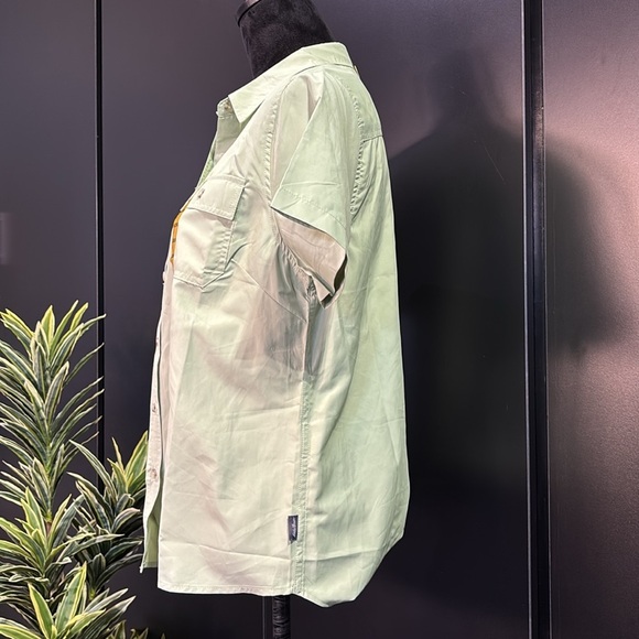 Eddie Bauer UPF 50,short sleeve adventure shirt,moisture wick,utility pockets - Picture 4 of 13